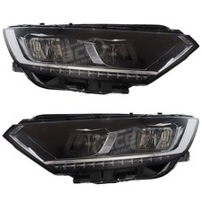 Farol VW Passat 2014-2019 preto Full LED esquerda e direita 1 par, usado comprar usado  Enviando para Brazil