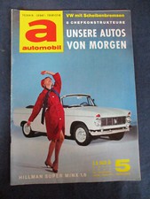 Automobile 1963 hillman d'occasion  Expédié en Belgium