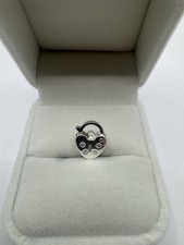 Stirling silver heart for sale  BRADFORD