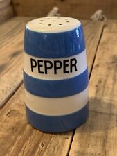 Green cornishware pepper for sale  BUILTH WELLS