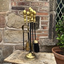 Brass fire side for sale  DERBY
