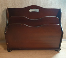 Wooden mahogany magazine for sale  GAINSBOROUGH