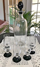 Clear glass decanter for sale  Reading