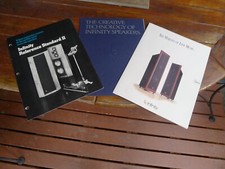 Vintage infinity speakers for sale  Bellevue