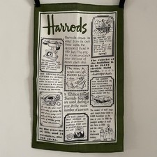 Tea towel harrods for sale  YORK