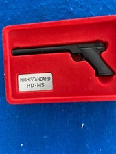 HIGH STANDARD HD-MS PISTOL MINIATURE TOY  METAL VINTAGE PISTOLA NEW PER FABBRI comprar usado  Enviando para Brazil