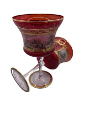 Murano wine glasses for sale  LONDON