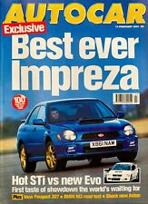 Autocar magazine feb for sale  WATERLOOVILLE