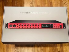 Preamplificador de micrófono Focusrite Clarett+ OctoPre segunda mano  Embacar hacia Mexico