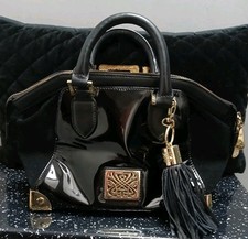 Biba black patent for sale  OSWESTRY