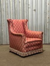 Victorian upholstered armchair for sale  DALKEITH