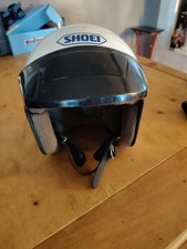 Capacete de motocicleta vintage branco Shoei tamanho grande RJIOIV comprar usado  Enviando para Brazil