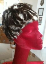 Cappello donna striato usato  Ferrara