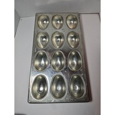 ANTIGO EKCO EASTER EGG 12 furos molde ASSADEIRA Engenharia Industrial COMERCIAL comprar usado  Enviando para Brazil