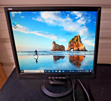 Monitor LCD AOC LM942 19" com suporte, cabo VGA e cabo de alimentação comprar usado  Enviando para Brazil