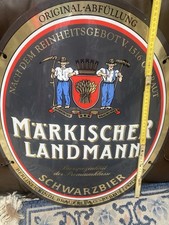 Bierwerbung blechschild alt gebraucht kaufen  Ranis