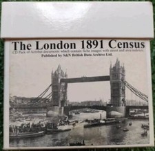 London 1891 census for sale  CHESTER