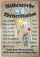 Wetterstation wetterstein blec gebraucht kaufen  Mayen