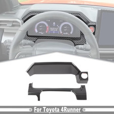 Para Toyota 4Runner 2025+ Consola de fibra de carbono Panel de tablero Borde Marco Decoración 2* segunda mano  Embacar hacia Mexico
