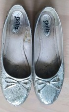 Ballerinas gold glitzer gebraucht kaufen  Berlin