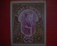 Reklamemarke zuban cigaretten gebraucht kaufen  Deutschland