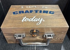 Wood crafting box for sale  Bloomdale