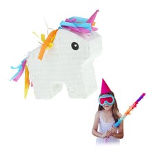Piniata pinata na urodziny dla dzieci zabawa urodzinowa jednorożec bajkowy kolor na sprzedaż  Wysyłka do Poland