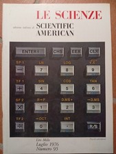 Scienze rivista luglio usato  Casteggio
