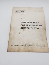 Manuale officina fiat usato  Novara