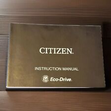 Relógio Citizen Eco-Drive manual de instruções/guia livreto BJ5/BJ7 calibre B877 comprar usado  Enviando para Brazil