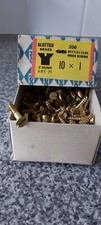 Vintage brass slotted for sale  HENGOED
