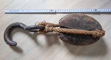 Antiker schiffsblock talje gebraucht kaufen  Münster