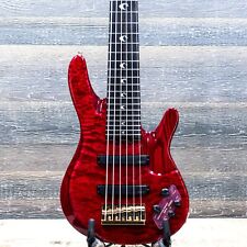 Usado, Baixo elétrico Yamaha TRBJP2 John Patitucci assinatura vermelho escuro translúcido com estojo comprar usado  Enviando para Brazil