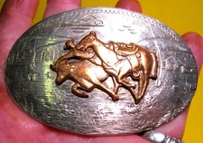 Fibbia cintura vintage usato  Spedire a Italy