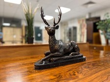Vintage bronze stag for sale  SWINDON