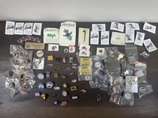 LOTE de 100+ Prendedores de Solapa Nuevos y Usados Corbata Sombrero Bolsa Prendedor Político + Más segunda mano  Embacar hacia Mexico