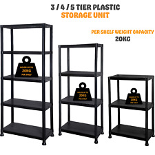 Tier plastic shelving for sale  IRVINE