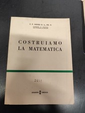 Libro costruiamo matematica usato  Poggibonsi