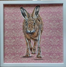 Pintura original XLarge Hare tecido William Morris ladrão de morango  comprar usado  Enviando para Brazil