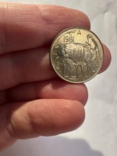 200 lire 1981 usato  Roma