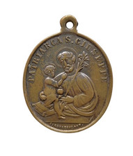 Medaglia religiosa votiva usato  Roma