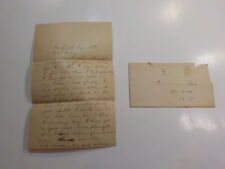 Antique letter 1800s for sale  Irvine