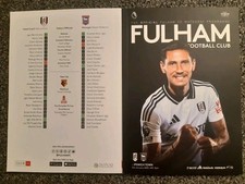 Fulham ipswich town for sale  LONDON