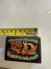 russian troika lacquer box for sale russian troika lacquer box for sale STURMINSTER NEWTON