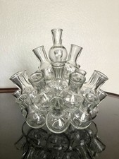 Estação de Propagação de Plantas Vintage 25 Vaso de Vidro Empilhado comprar usado  Enviando para Brazil