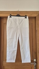 Pantalon toile blanc d'occasion  Dannemarie