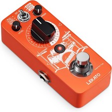 Pedal de guitarra de baterista LEKATO com função de preenchimento em tempo real 48 sulcos de bateria 6 músicas EUA comprar usado  Enviando para Brazil