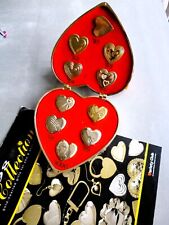 Gold heart collection for sale  DERBY