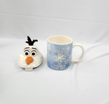 Caneca de café/cacacau Frozen Olaf da Disney com tampa e alça super fofa! RARO!  comprar usado  Enviando para Brazil