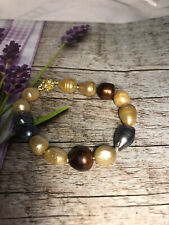 Multicolor echtes perlenarmban gebraucht kaufen  Geesthacht